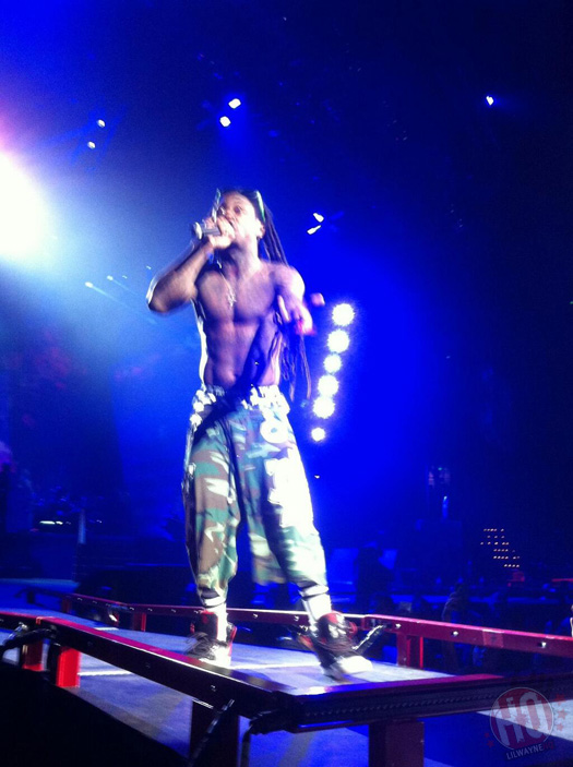 Lil Wayne Performs Live In Nashville On Americas Most Wanted Tour