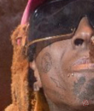 Lil Wayne Gets New Face Tattoos [Pictures]