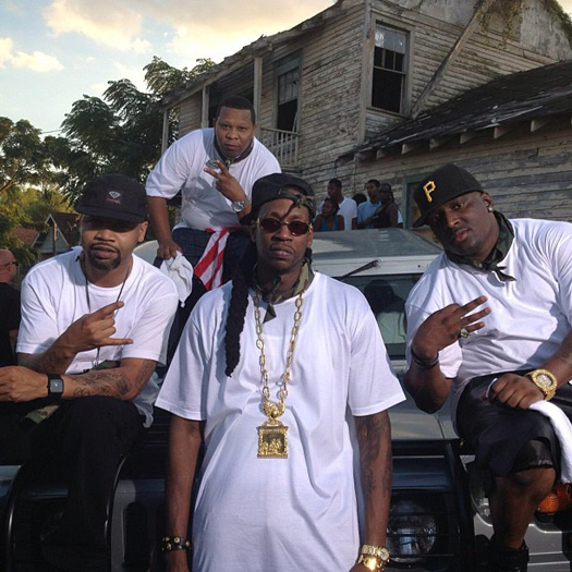 Lil Wayne On Set Of 2 Chainz Used 2 Video Shoot With The Hot Boys