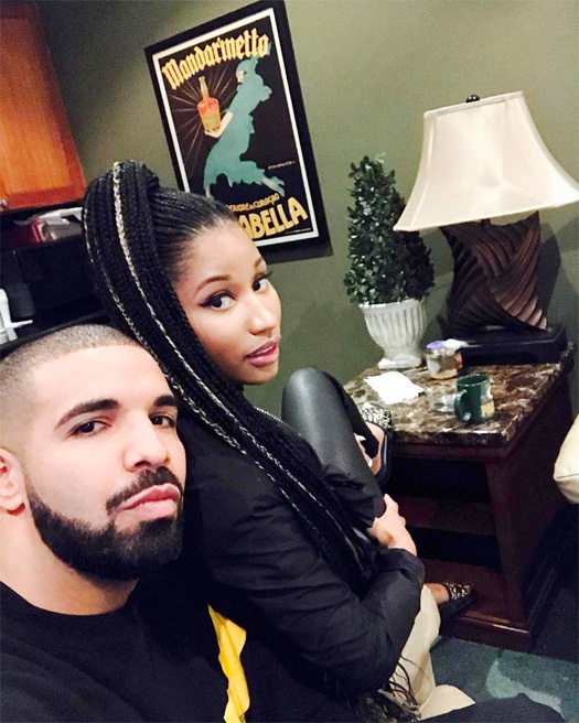 Lil Wayne, Nicki Minaj & Drake Hit Up The Studio Together