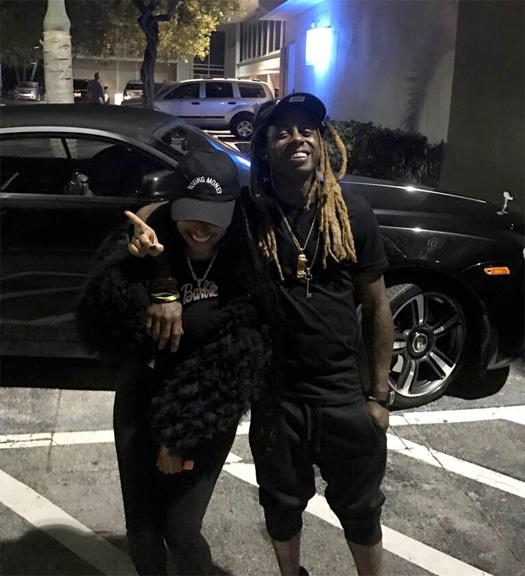 Lil Wayne & Nicki Minaj Hit Up The Hit Factory Studio Again