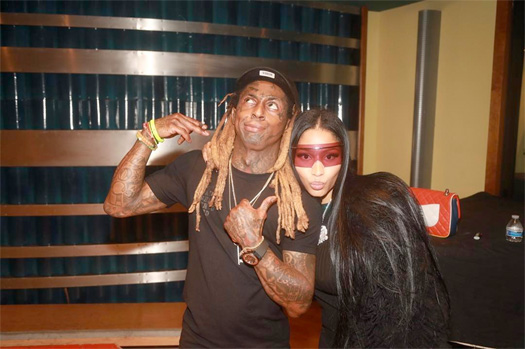 Lil Wayne & Nicki Minaj Hit Up The Hit Factory Studio Again