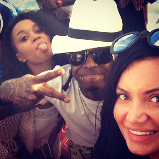 Lil Wayne Gets Turned Up At Nikki Beach In Cannes France