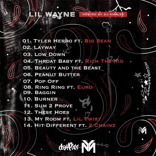 Lil Wayne No Ceilings 3 Mixtape - Side B Tracklist