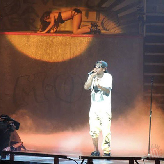 Lil Wayne Performs Live In Oklahoma City On Americas Most Wanted Tour