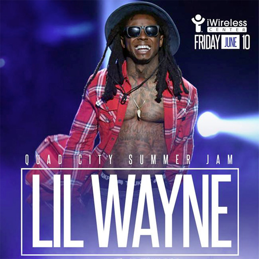 Lil Wayne & OT Genasis To Perform Live At The Quad City Summer Jam In Illinois