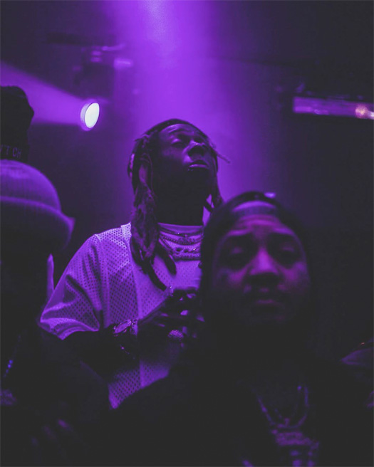 Lil Wayne Parties At LIV In Miami, Vibes Out To Roddy Ricch The Box, Throws Up Gang Signs To Duffle Bag Boy