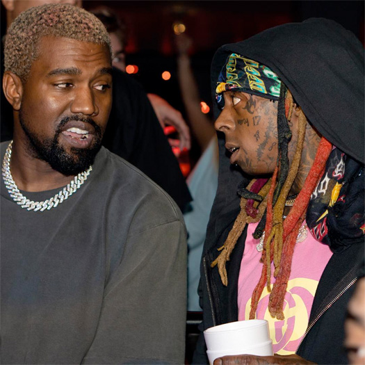 Kanye West Praises Lil Wayne On Social Media, Thinks Drake & Nicki Minaj Should Have Wayne Open Up Their Albums