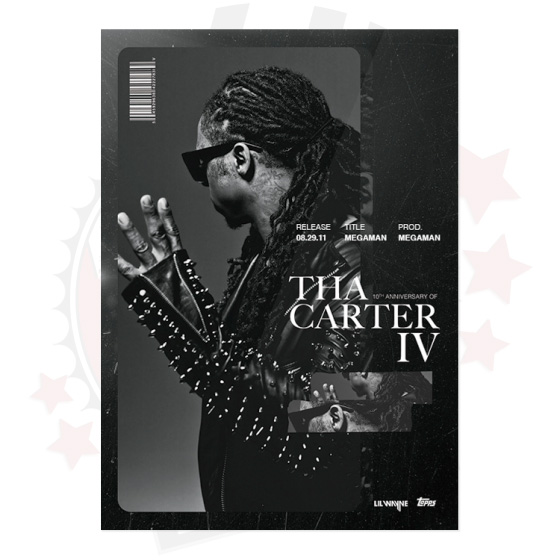 Lil Wayne Partners Up With Topps To Release A Special Edition Tha Carter 4 Trading Card Pack