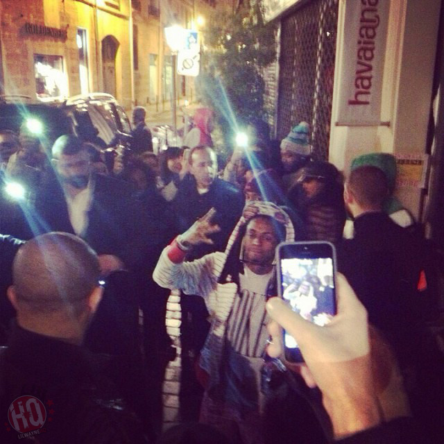 Lil Wayne Announces Partnership With Wize & Ope, Attends Launch Event In Paris France