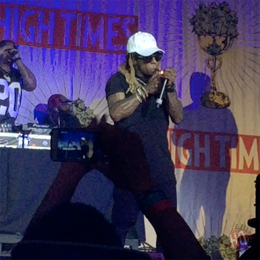 Lil Wayne Performs Six Songs Live At The 2016 HIGH TIMES Medical Cannabis Concentrates Cup