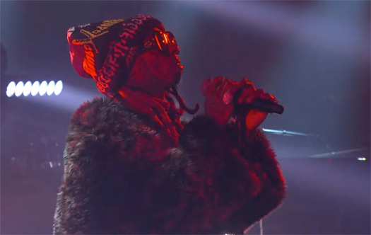 Lil Wayne Performs Dont Cry Live On The Late Show With Stephen Colbert