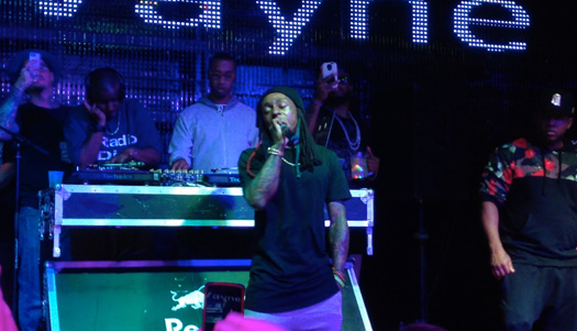 Lil Wayne Performs Live At BLVD Nights In Kansas City