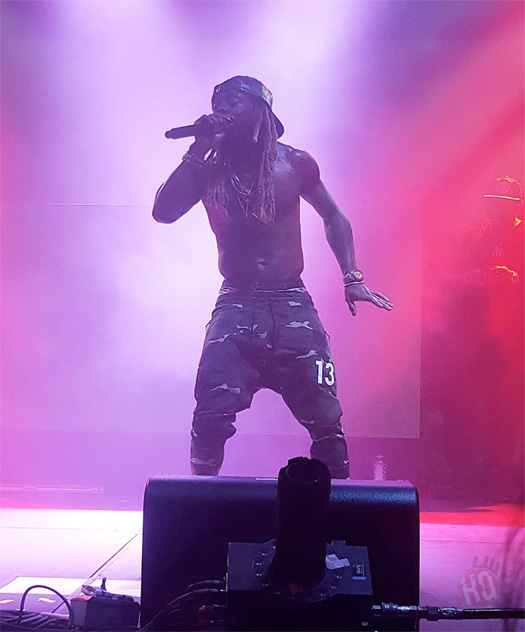 Lil Wayne Performs Go DJ, Truffle Butter & More Live At The Bud Light Party Convention In Houston