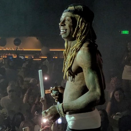 Lil Wayne Performs Live At The 18th Annual All White Attire Party