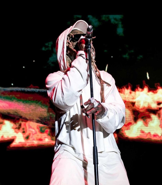 Lil Wayne Performs His Hits Live At 2022 SunFest In Downtown West Palm Beach