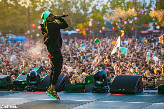 Lil Wayne Performs Live At The 2018 Audiotistic Music Festival