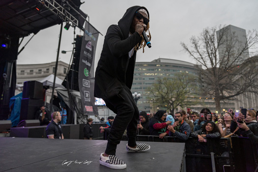 Lil Wayne Performs Live At The 2018 Mile High 420 Rally In Denver