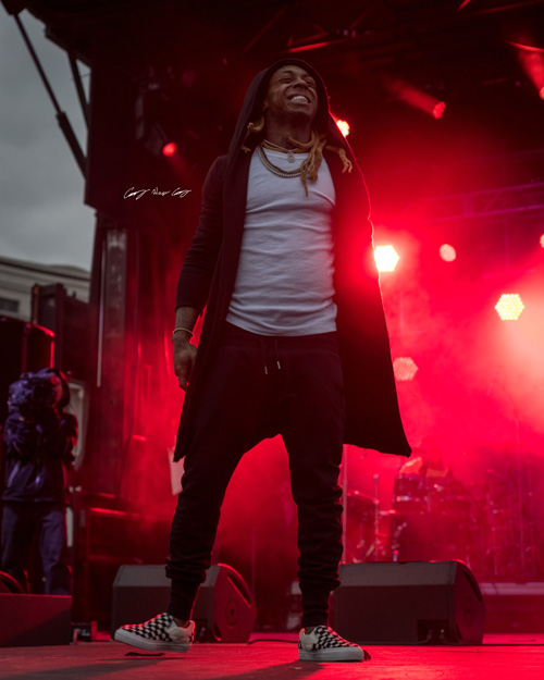Lil Wayne Performs Live At The 2018 Mile High 420 Rally In Denver