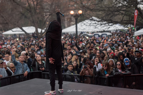 Lil Wayne Performs Live At The 2018 Mile High 420 Rally In Denver