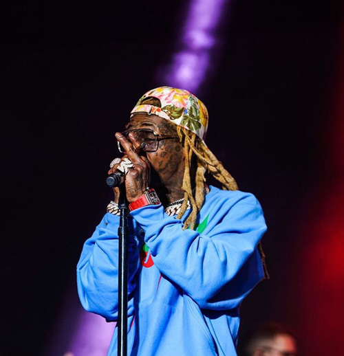 Lil Wayne Performs Live At The 2019 Soundset Festival In Minnesota