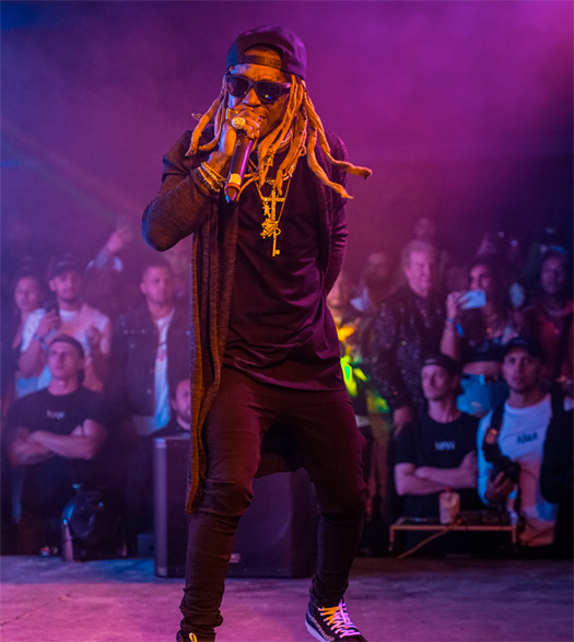 Lil Wayne Performs Live During Combsfest At 2018 Coachella