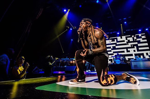 Lil Wayne Performs Live At Dave Chappelle & The Roots Live From Radio City Residency In New York