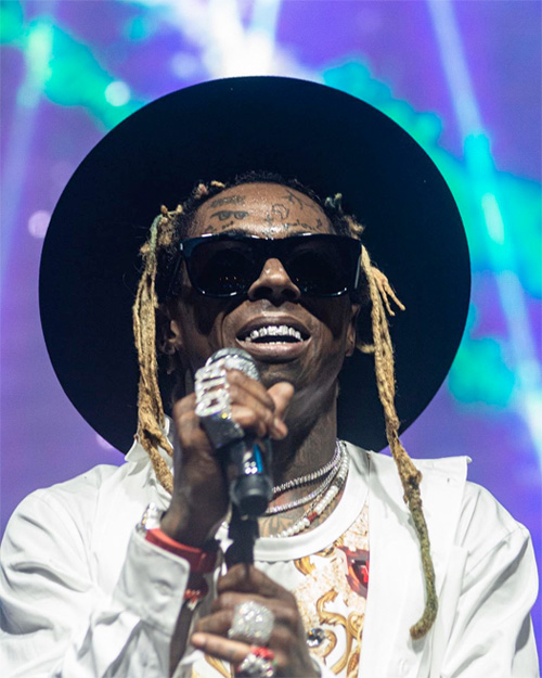 Lil Wayne Performs Live At Delano Beach Club In Miami During Big Game Weekend