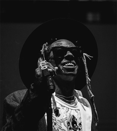 Lil Wayne Performs Live At Delano Beach Club In Miami During Big Game Weekend