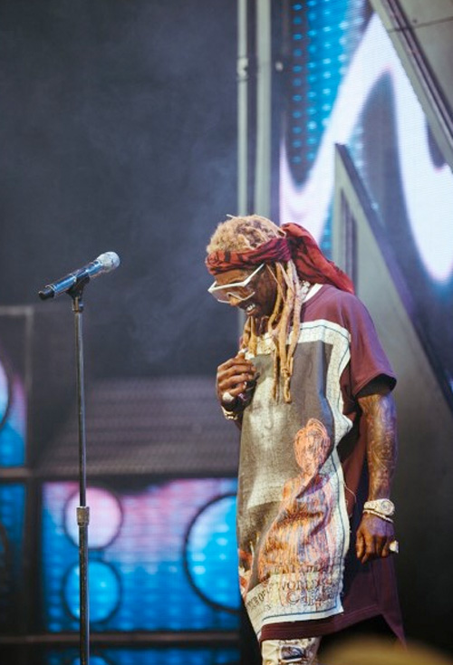 Lil Wayne Performs Live In Hartford For The First Stop Of His & Blink-182 Joint Tour