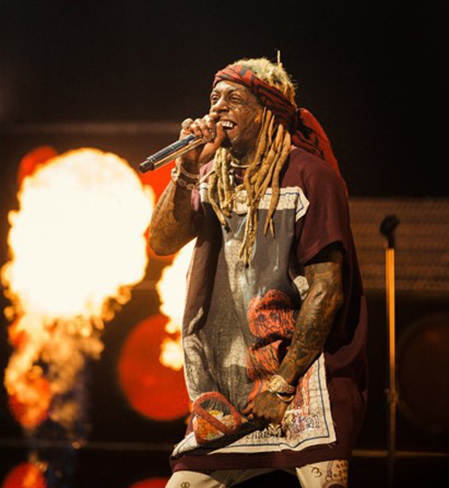 Lil Wayne Performs Live In Hartford For The First Stop Of His & Blink-182 Joint Tour