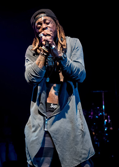 Lil Wayne Performs Live At Jas Prince Birthday Bash In Houston On Halloween