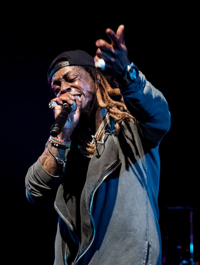 Lil Wayne Performs Live At Jas Prince Birthday Bash In Houston On Halloween