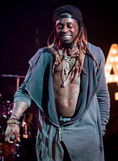Lil Wayne Performs Live At Jas Prince Birthday Bash In Houston On Halloween