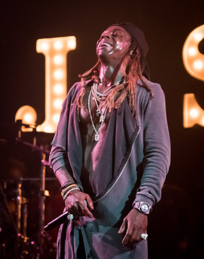 Lil Wayne Performs Live At Jas Prince Birthday Bash In Houston On Halloween