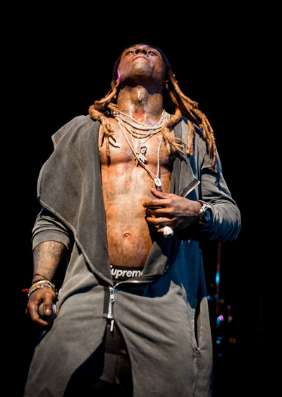 Lil Wayne Performs Live At Jas Prince Birthday Bash In Houston On Halloween