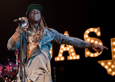 Lil Wayne Performs Live At Jas Prince Birthday Bash In Houston On Halloween