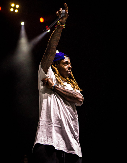 Lil Wayne Performs Live At Old Dominion University In Norfolk Virginia