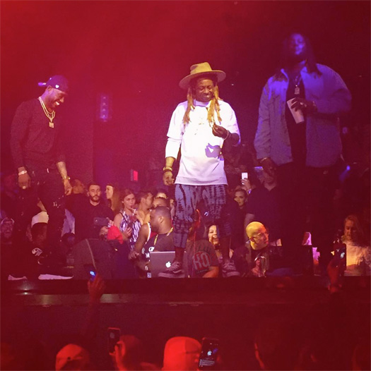 Lil Wayne Performs Live At STORY Nightclub In Miami, Shouts Out YMROC