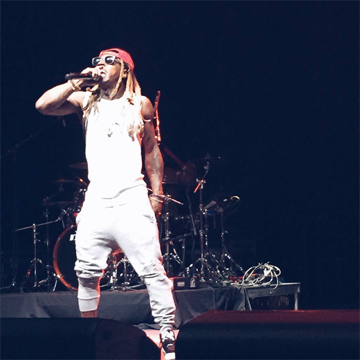 Lil Wayne Performs Live At Towson University 2016 Fall Fest In Maryland