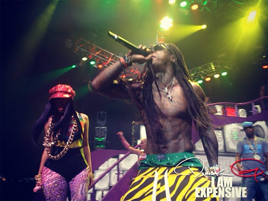 Nicki Minaj Brings Out Lil Wayne At Her Show In Miami