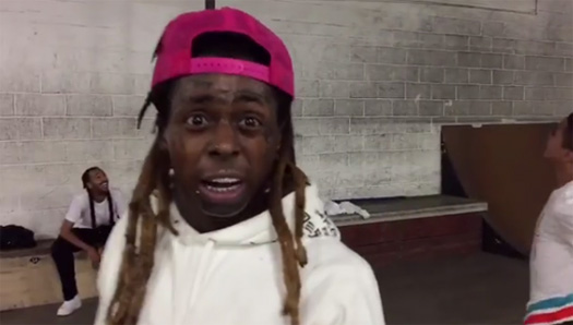 Lil Wayne Plays Basketball While A New Song Plays In The Background