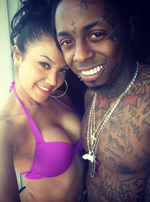 Lil Wayne Chills At A Pool Party With Diddy, Meek Mill, Fabolous & More