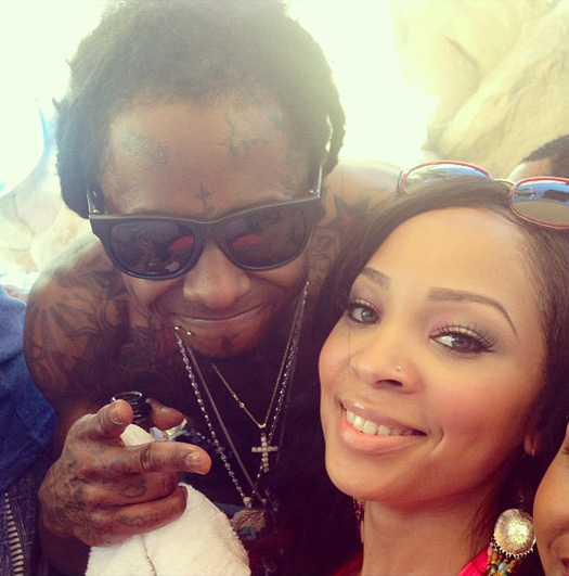 Lil Wayne Chills At A Pool Party With Diddy, Meek Mill, Fabolous & More