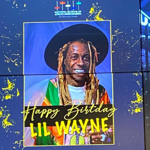 Lil Wayne Praised With His Own Exhibit At The National Museum Of African American Music