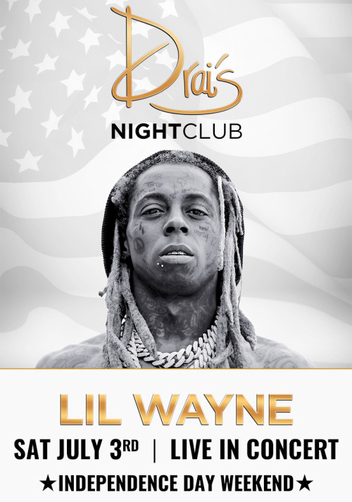 Lil Wayne To Make His Return To Drais Nightclub Over Independence Day Weekend