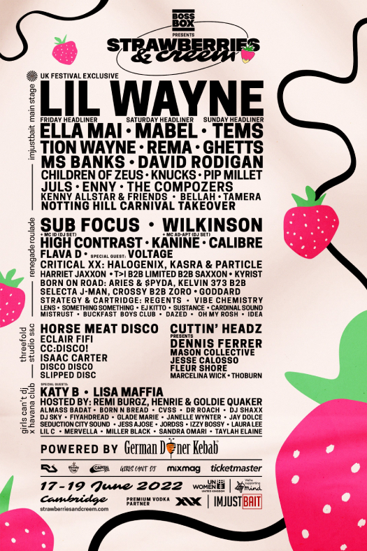 Lil Wayne Will Return To The UK After 14 Years By Headlining Strawberries & Creem Festival