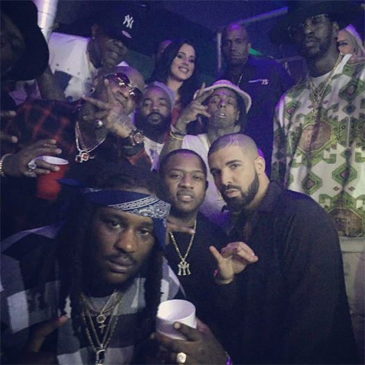 Lil Wayne Reunites With Birdman At Drake New Years Eve Party In Miami