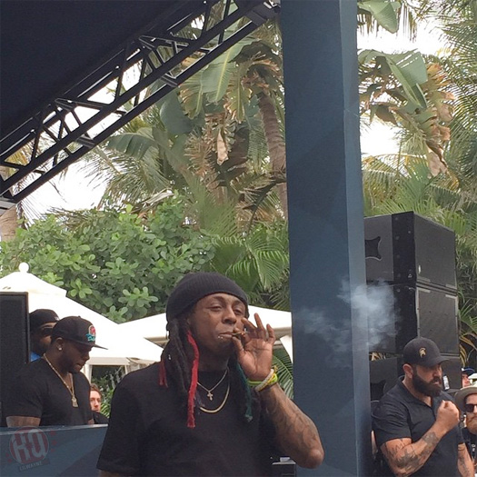 Lil Wayne Reunites With Mannie Fresh On Stage At Red Bull Guest House 2015