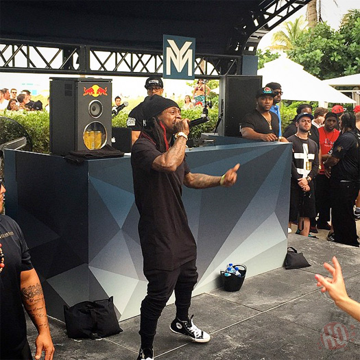 Lil Wayne Reunites With Mannie Fresh On Stage At Red Bull Guest House 2015